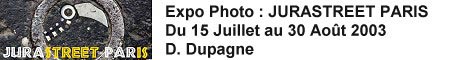 Cliquer pour des détails sur l'exposition Jurastreet Paris